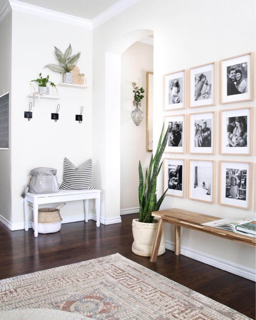 home entryway wall decor