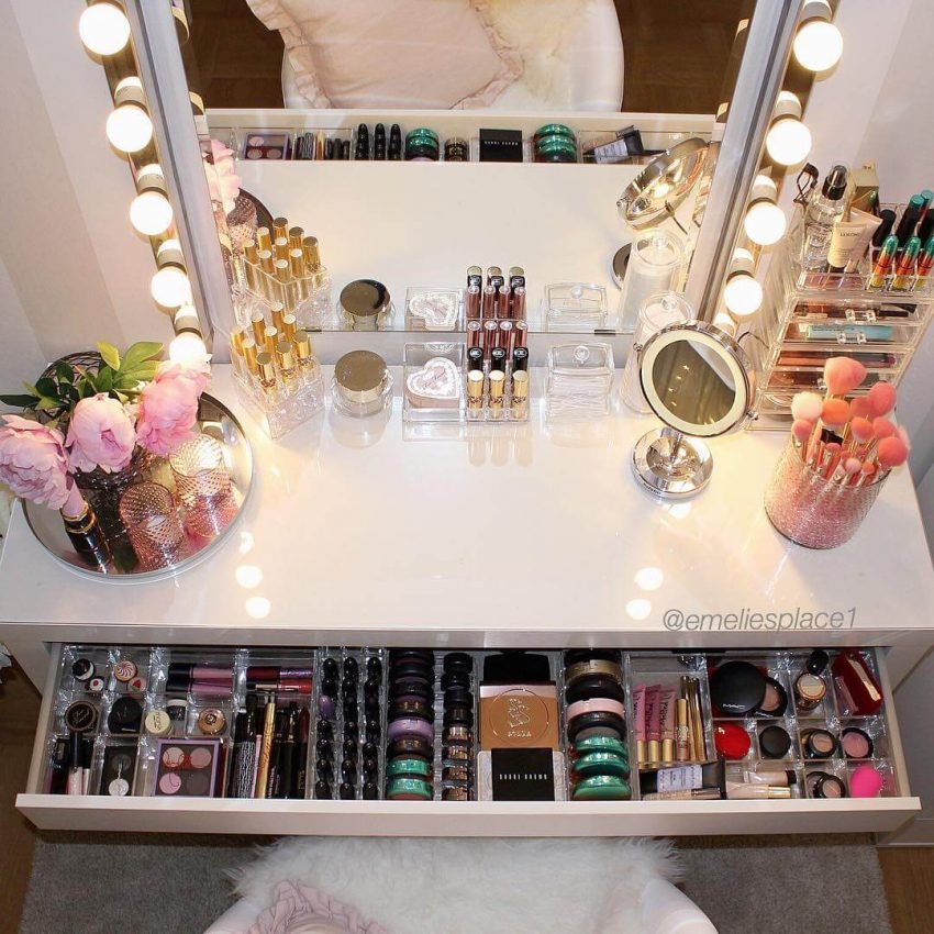 16 Genius Makeup Storage Ideas to Help You Organize Harp Times