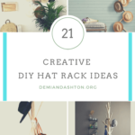 21 Creative DIY Hat Rack Ideas You Can Easily Build