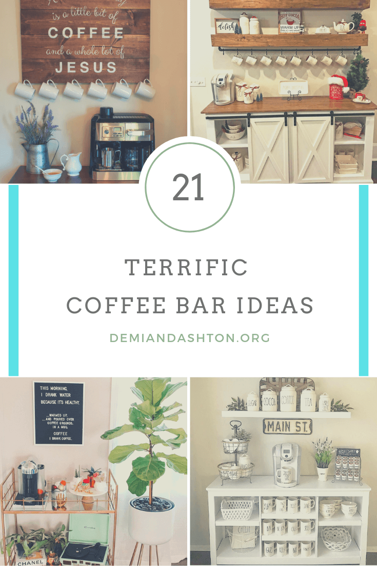 Terrific Coffee Bar Ideas