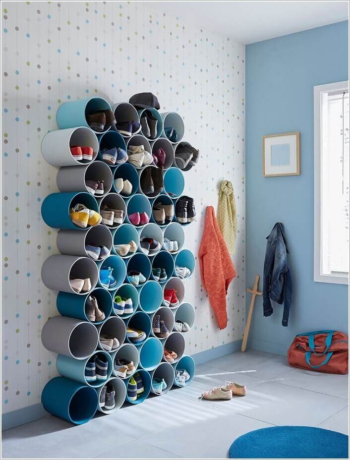 shoe storage vertical