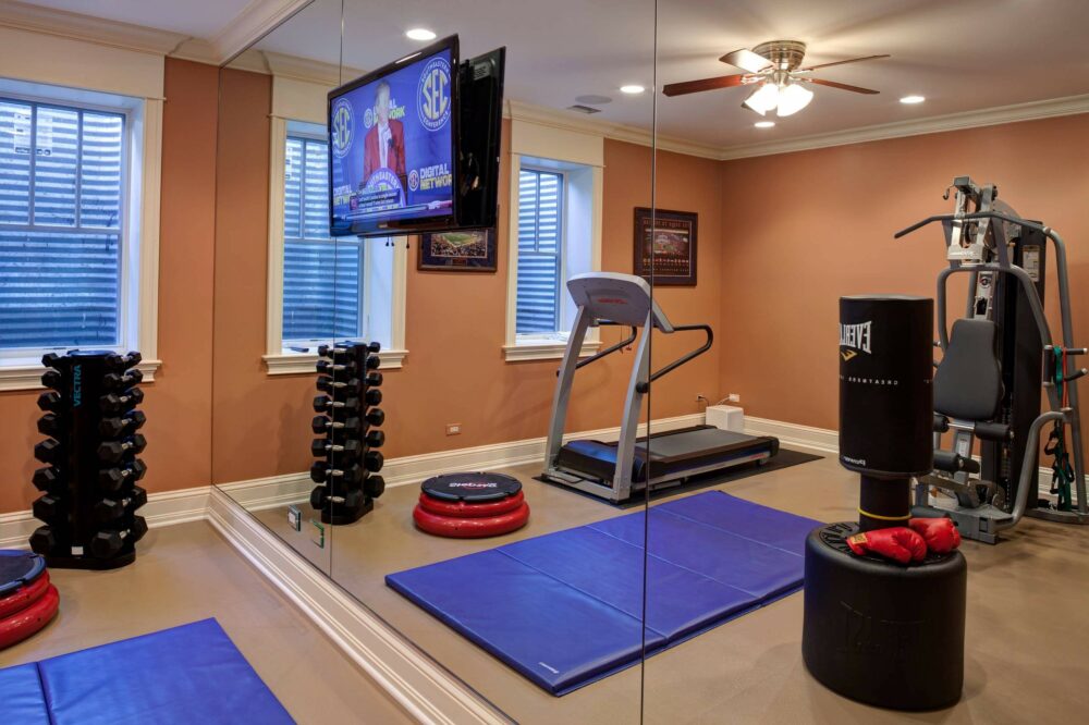home gym flooring ideas