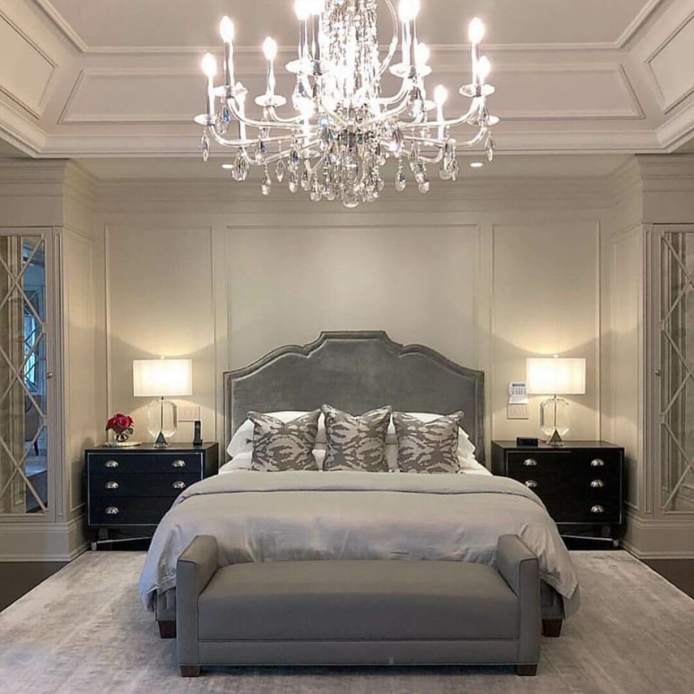 master bedroom crown molding ideas