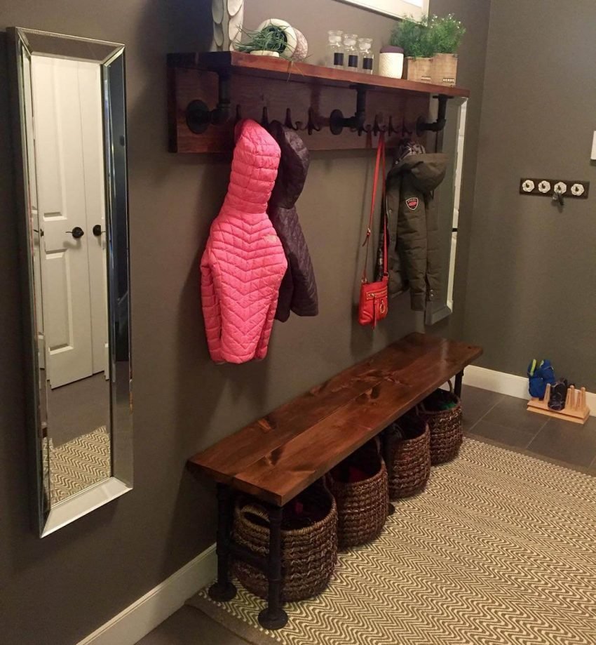 21 Super Cool Coat Rack Ideas You'll Want In Your Home - Harp Times