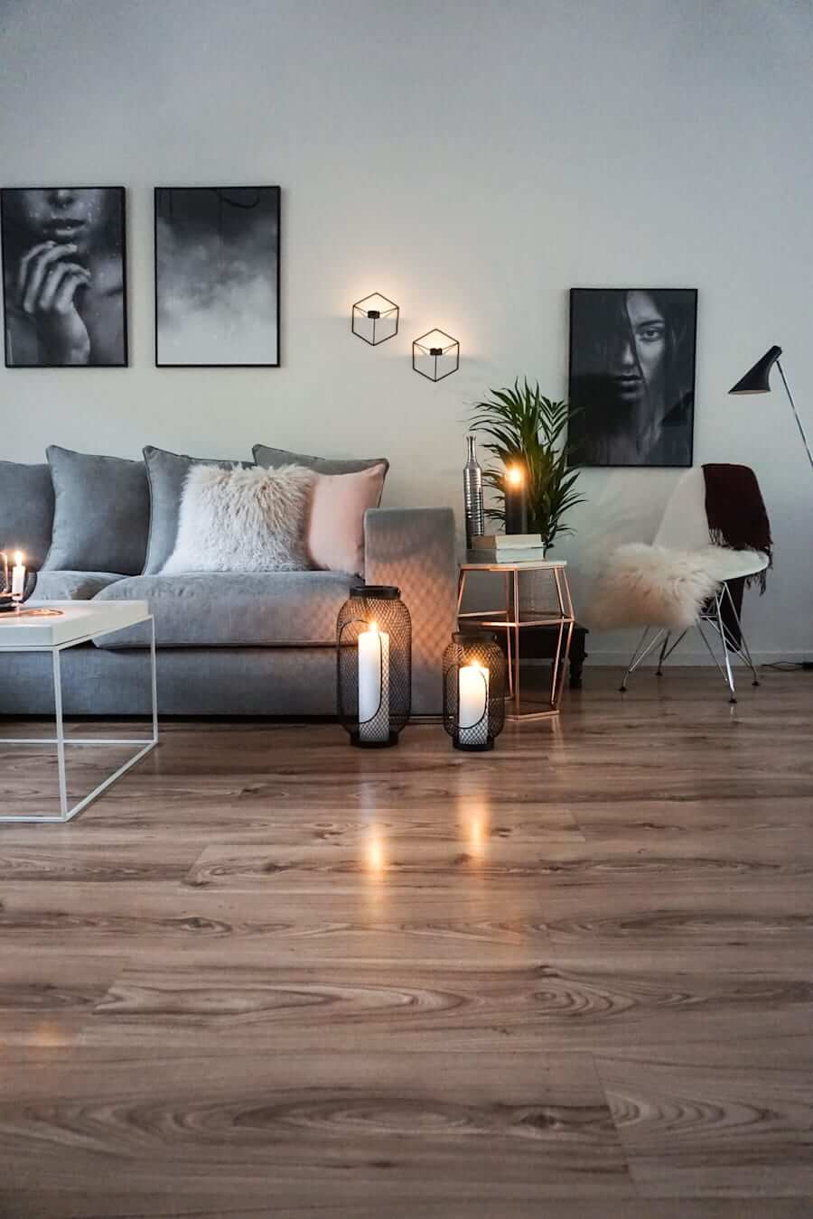 living room floor lighting ideas