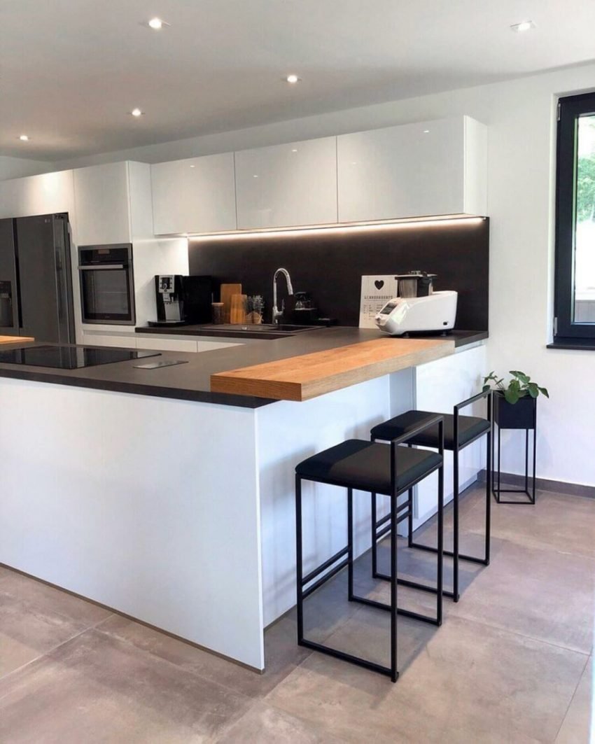 21 Amazing Kitchen Bar Ideas to Beautify the Kitchen - Harp Times