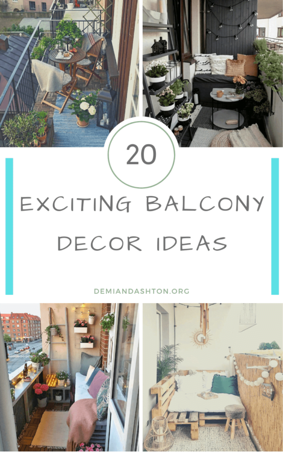 Exciting Balcony Decor Ideas