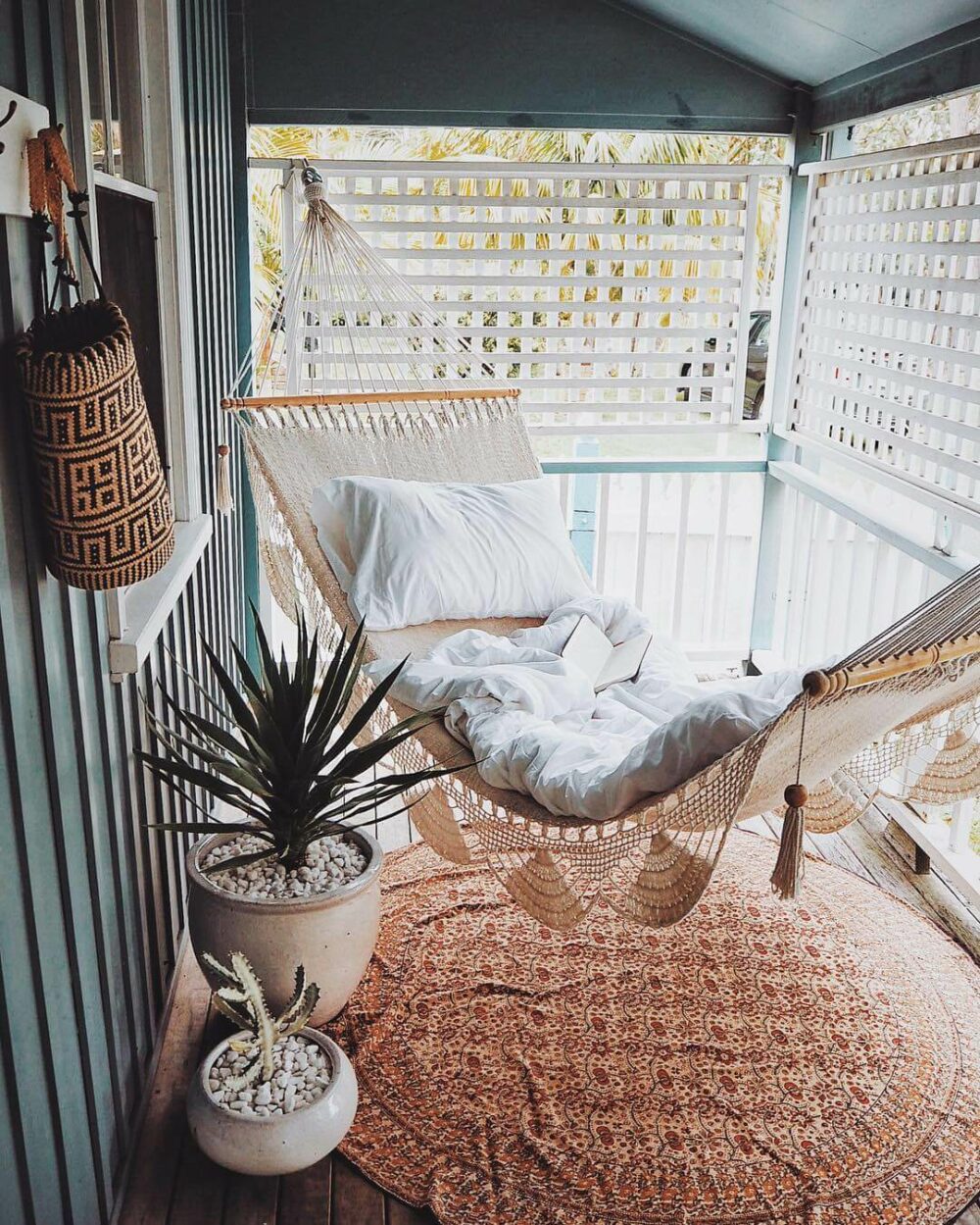 balcony decorating ideas privacy