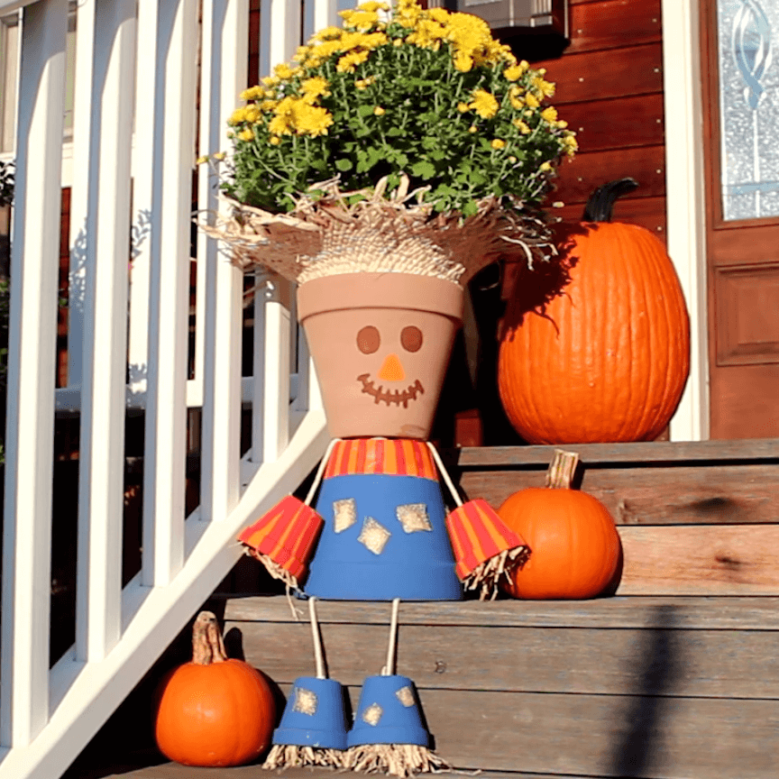 halloween flower pot ideas