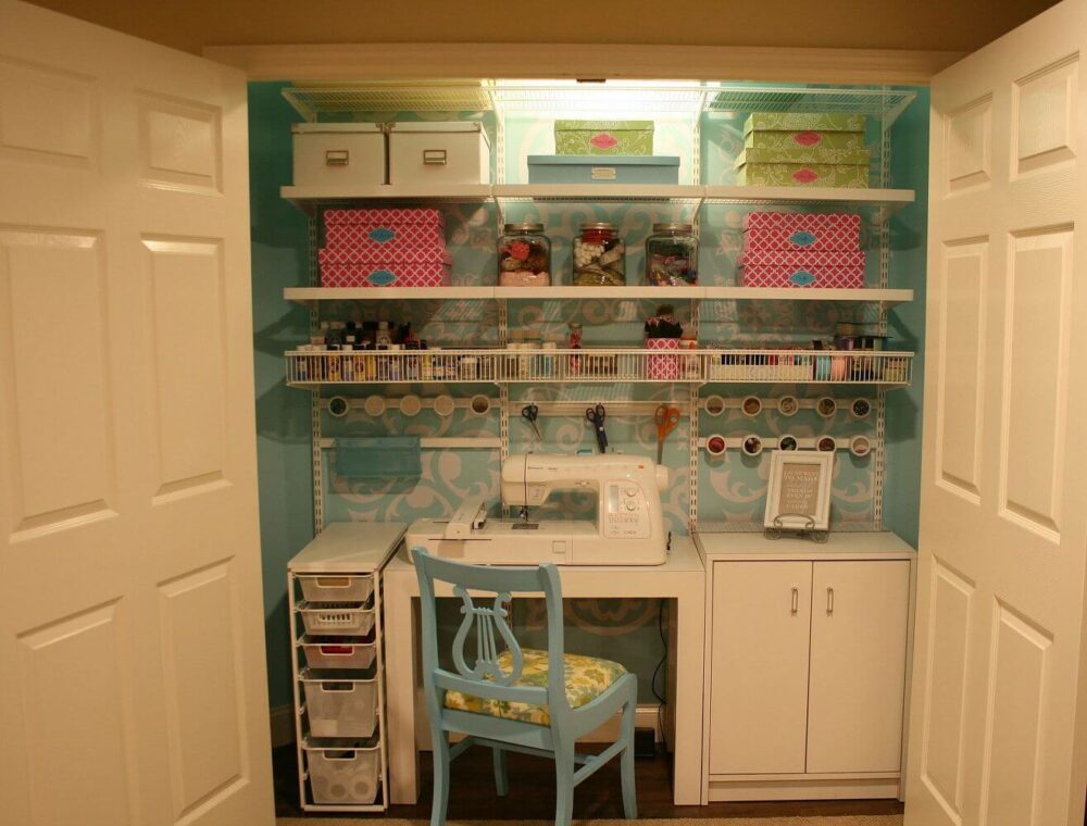 sewing room cabinet ideas