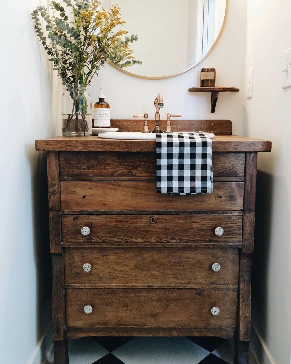 rustic bathroom vanity ideas