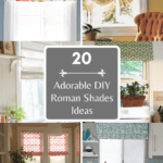20 Adorable DIY Roman Shades Ideas (Spruce Up Your Room)