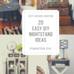 20 Unbelievable DIY Nightstand Ideas For Creative And Inspired Beginners