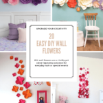 20 Easy DIY Wall Flowers Inspirations (You Wish to Know Earlier)