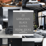 20 Gorgeous Black Living Room Ideas to Improve the Looks of Your Living Room
