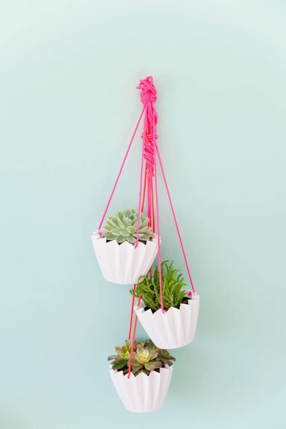 cheap hanging planter DIY