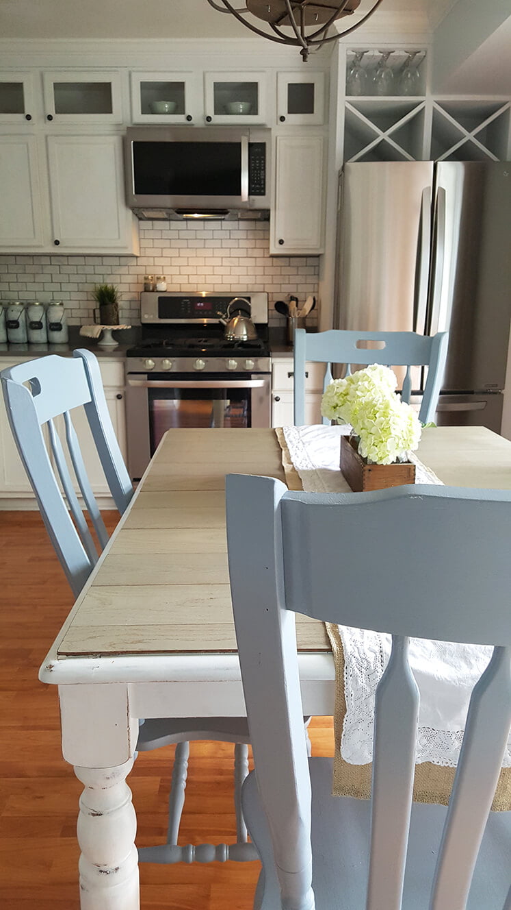 diy farmhouse table chairs