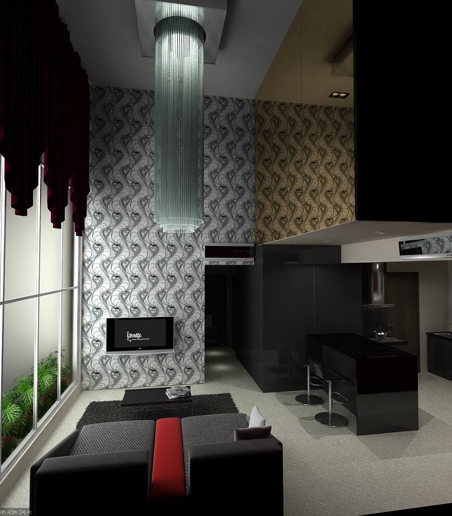 living room ideas with black sofa