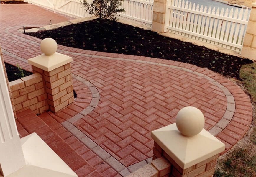 Paver Patio Ideas Herringbone Pattern - Harptimes.com