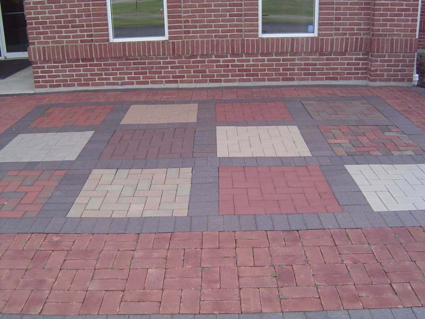 Paver Patio Ideas Basket Weave Pattern - Harptimes.com