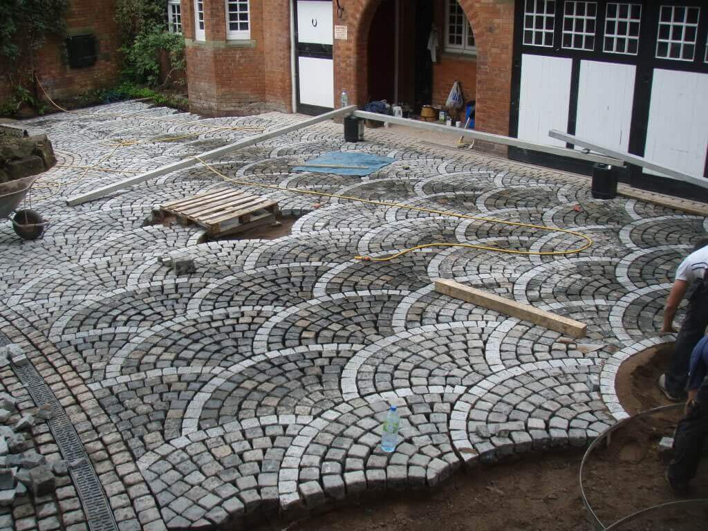 Paver Patio Ideas European Fan Pattern - Harptimes.com