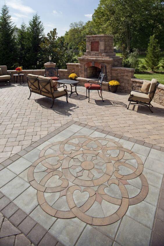 Paver Patio Ideas - Paverart - Harptimes.com