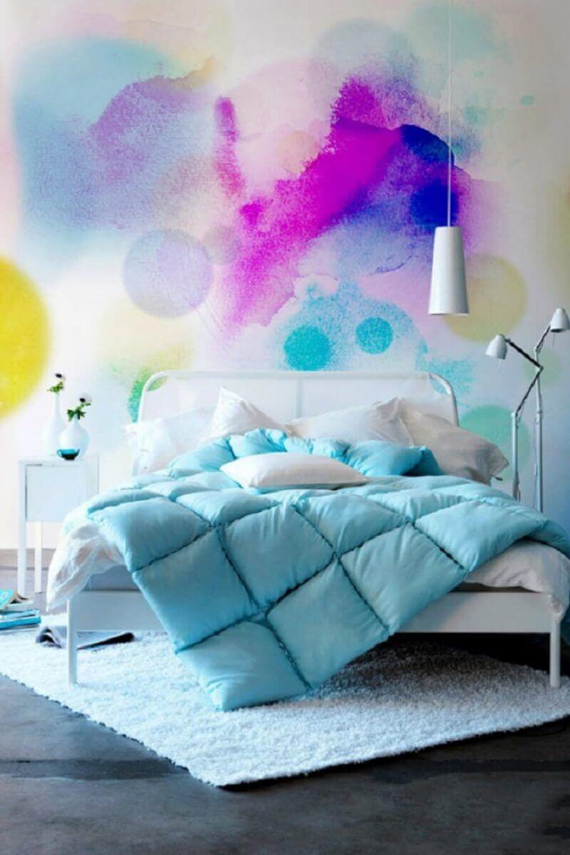 21. Rainbow in a Bedroom Bedroom Paint Colors Rainbow in a Bedroom - Harptimes.com