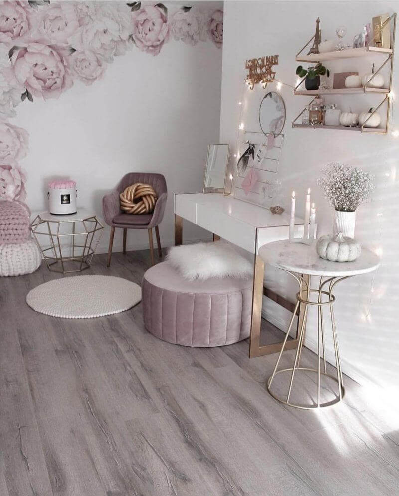 13. The Romantic Baby Pink Bedroom Paint Colors The Romantic Baby Pink - Harptimes.com