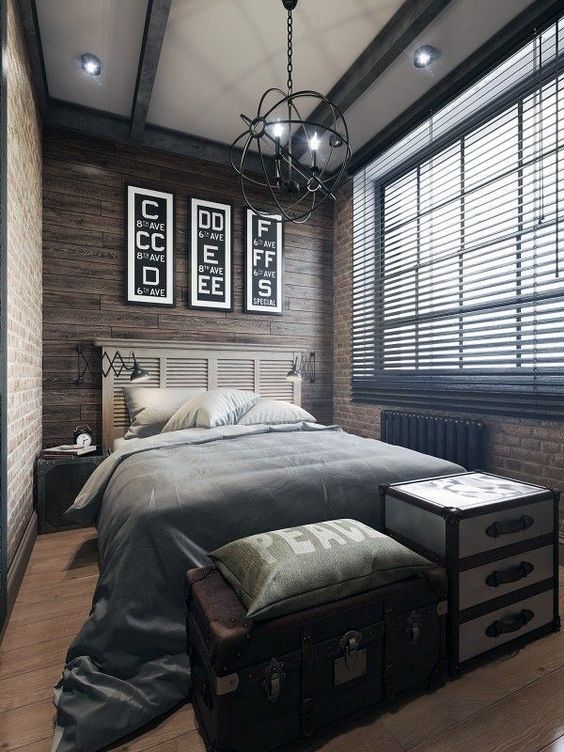9. Antique Industrial Charm Boys Bedroom Ideas Antique Industrial Charm - Harptimes.com