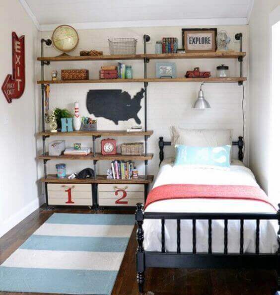18. Bring The Industrial Age Back Boys Bedroom Ideas Bring The Industrial Age Back - Harptimes.com