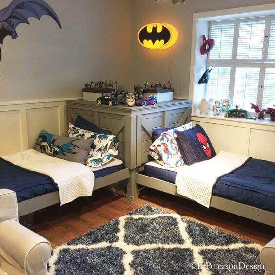 20. Full of Powerful Superheroes Boys Bedroom Ideas Full of Powerful Superheroes - Harptimes.com
