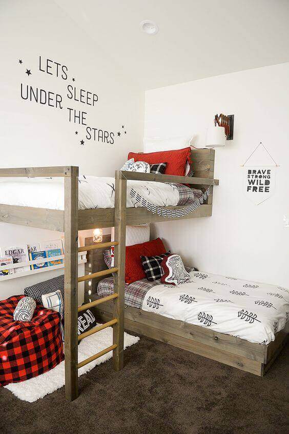 10. The Mixing Patterns Boys Bedroom Ideas The Mixing Patterns - Harptimes.com