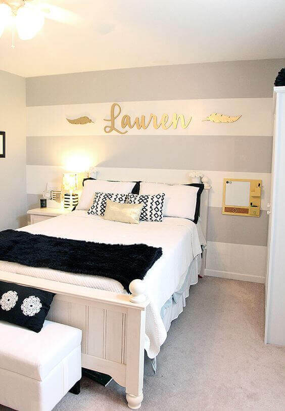 Customize Boy and Girl Bedroom Ideas Simple with Their Names - Harptimes.com