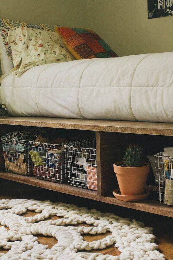 Small Bedroom Ideas with Storage under the Bed - Harptimes.com