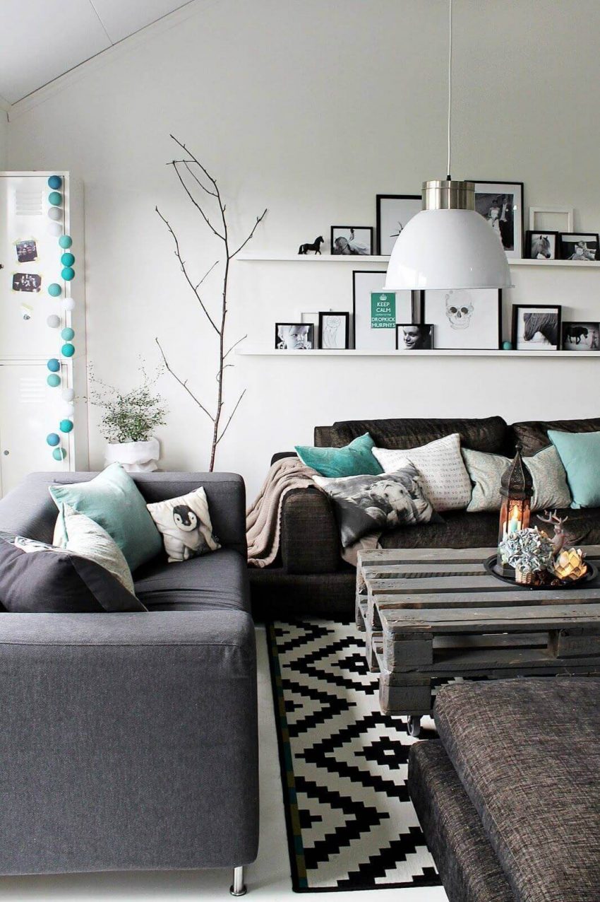 Living Room Ideas for Grey Sofa