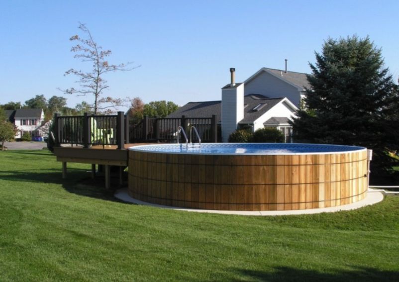 making an above ground pool ideas on a budget look nice