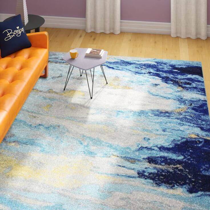 Area Rug Ideas Transform Areas Into Stylish Living Spaces With Abstract Patterns