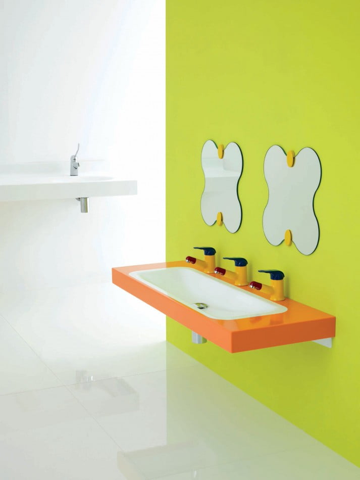 Children Bathroom Mirror Ideas