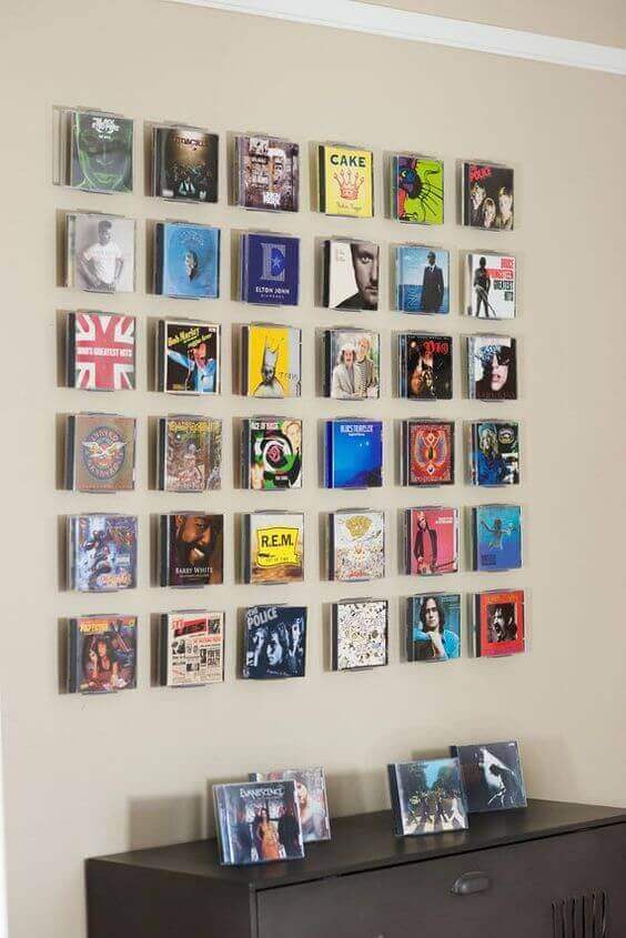 Creative CD DVD Storage Ideas