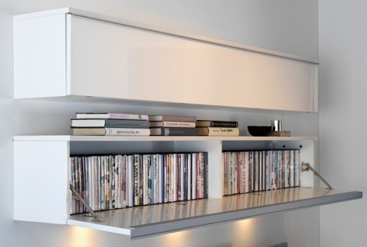 hidden dvd storage ideas without cases