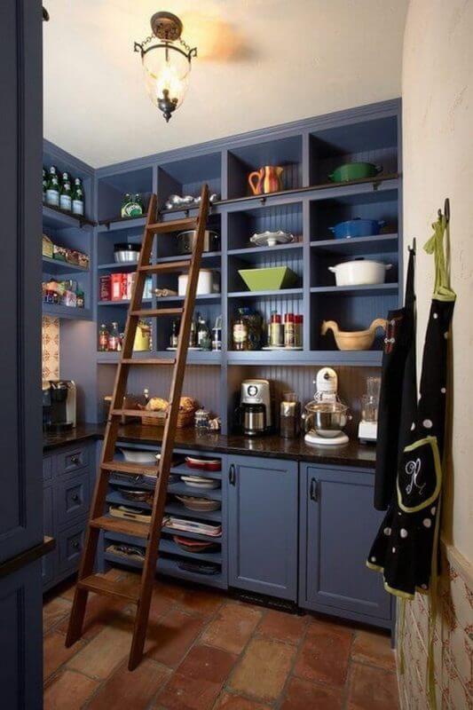 large kitchen pantry ideas walk in