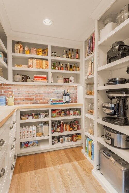 kitchen pantry ideas u shelves