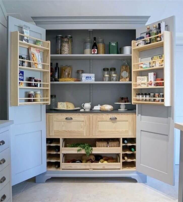 small kitchen kitchen pantry ideas