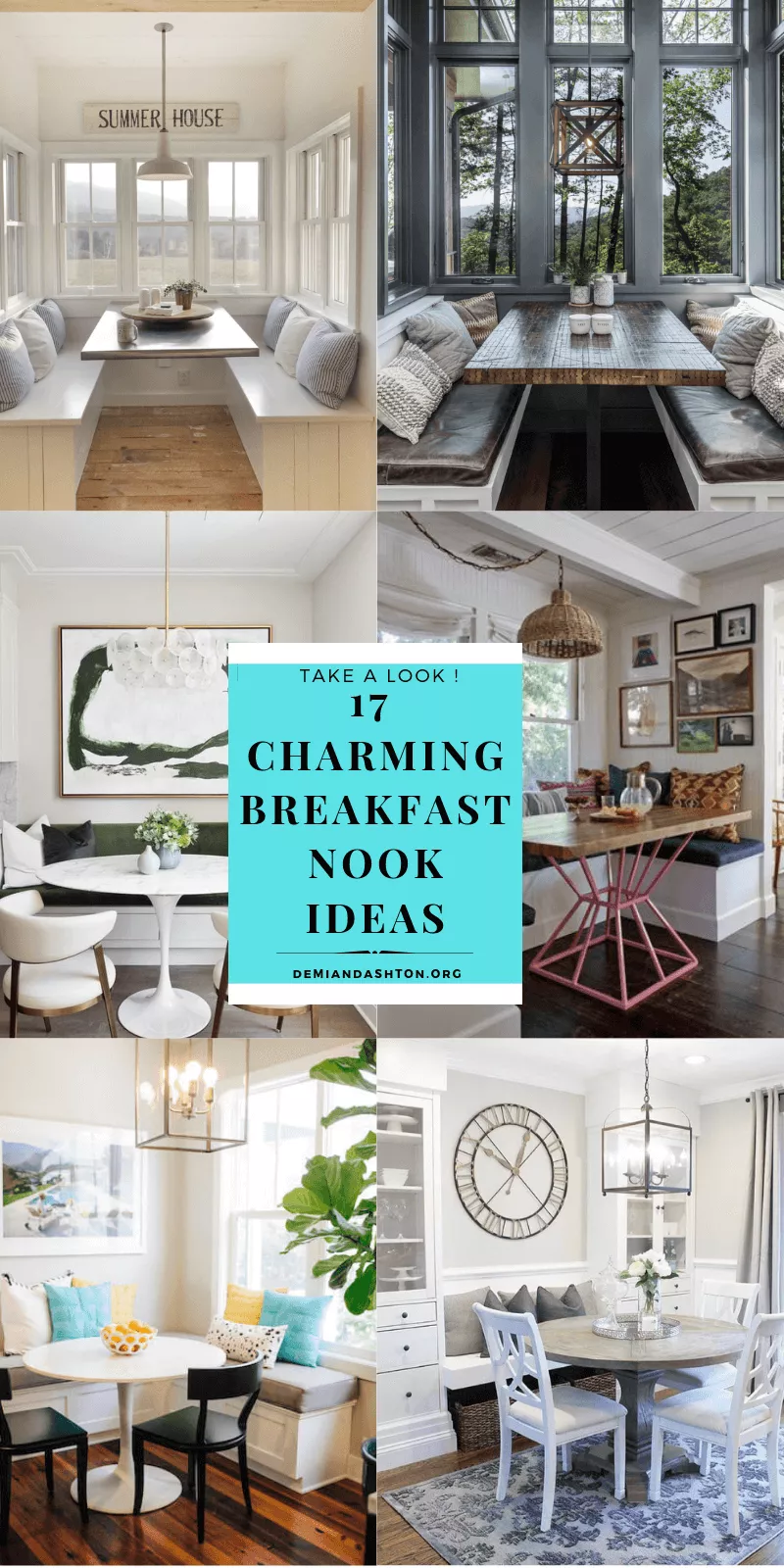 Charming Breakfast Nook Ideas