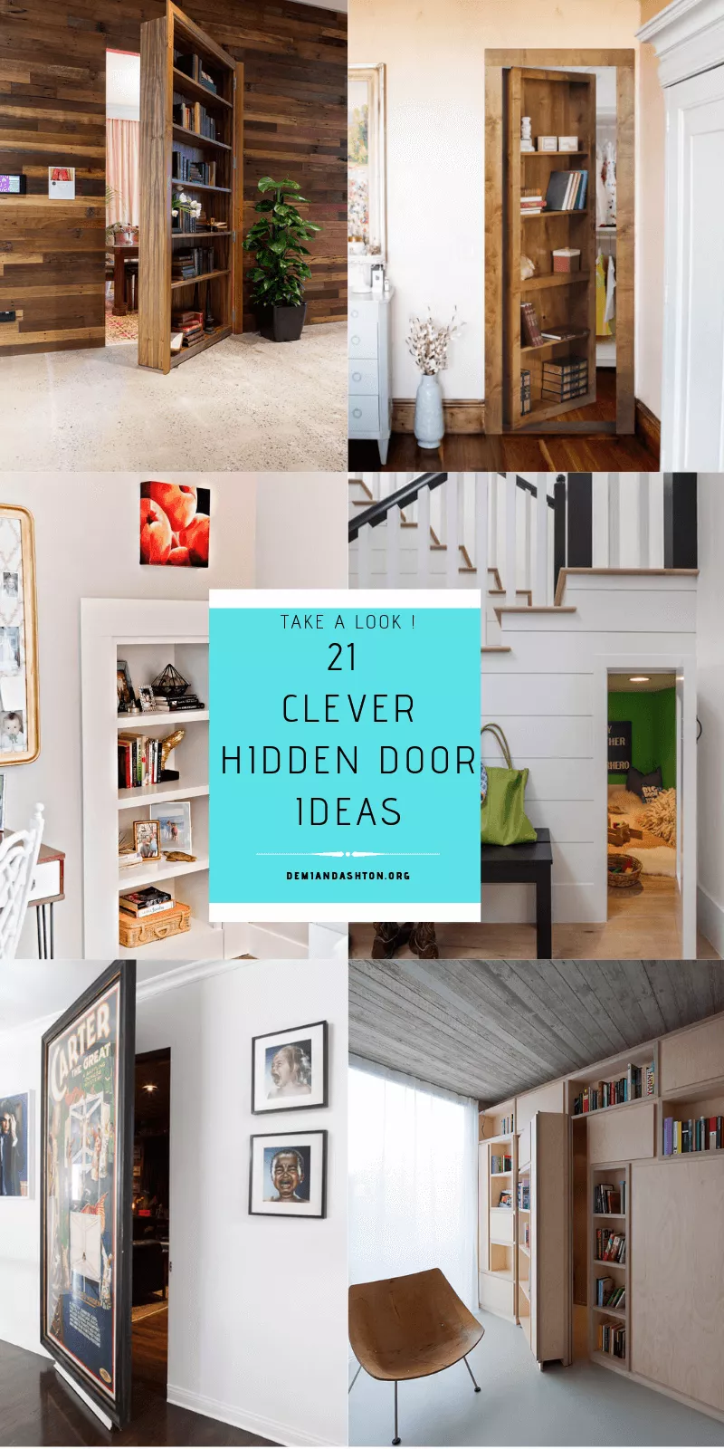 Clever Hidden Door Ideas