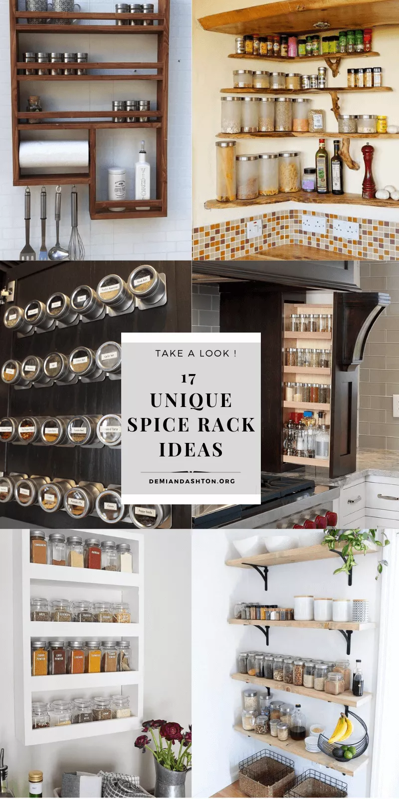UNIQUE SPICE RACK IDEAS