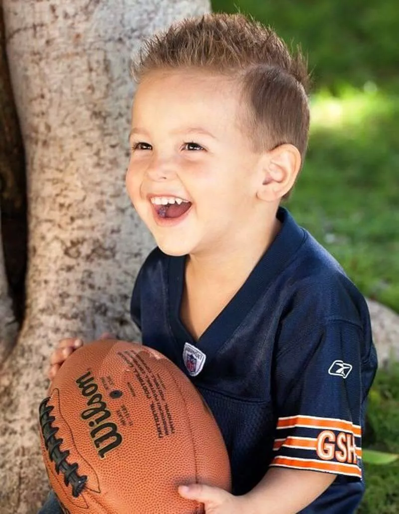 Little Spikes on Baby Boys Head Hairstyles