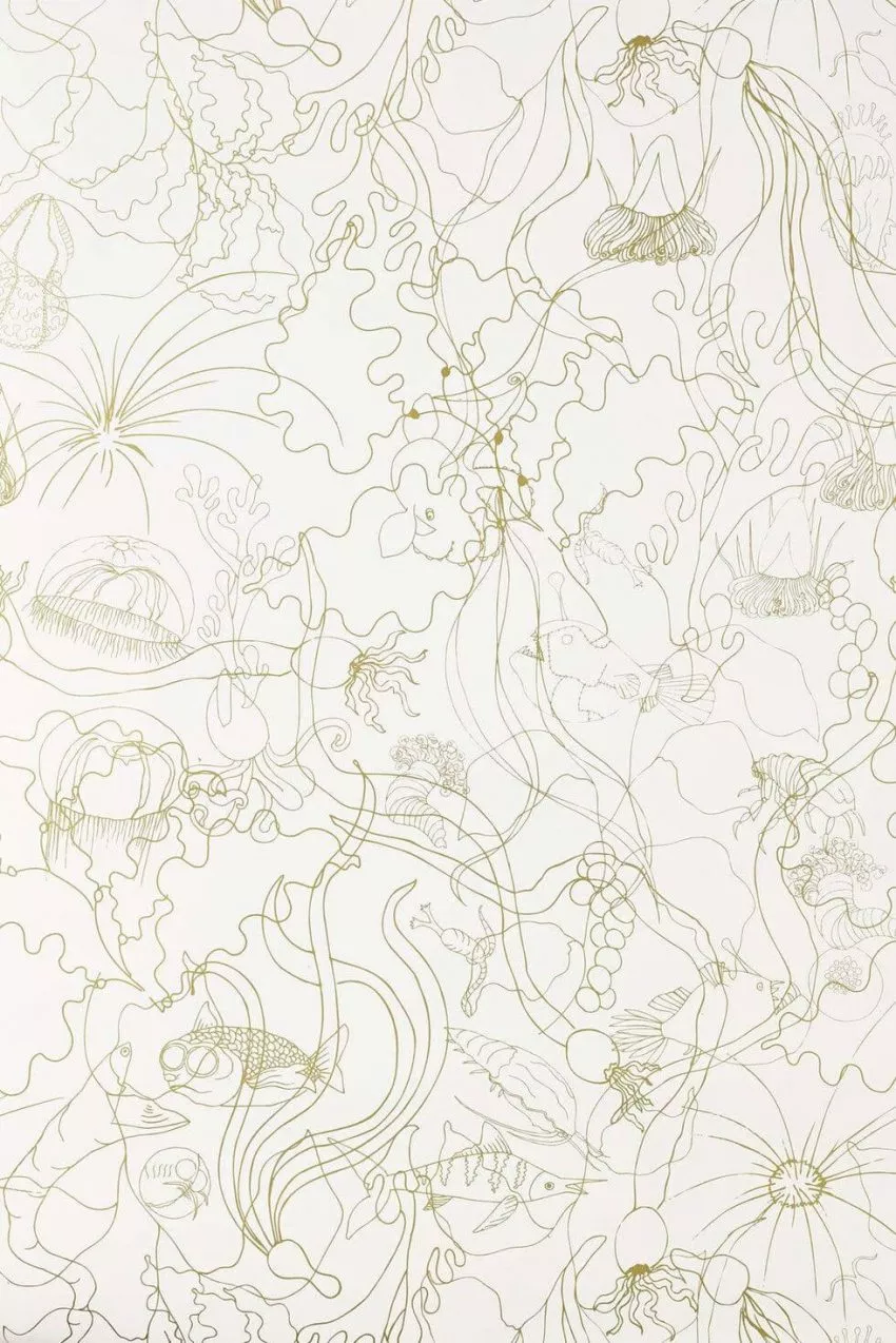 Underwater World Illustration Wall Ideas