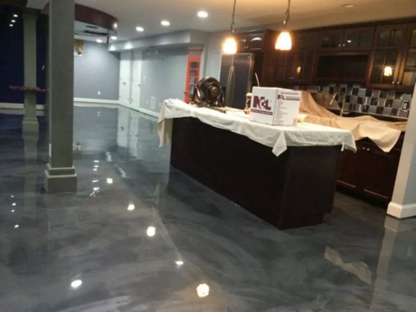 Basement Floor Paint Epoxy Ideas