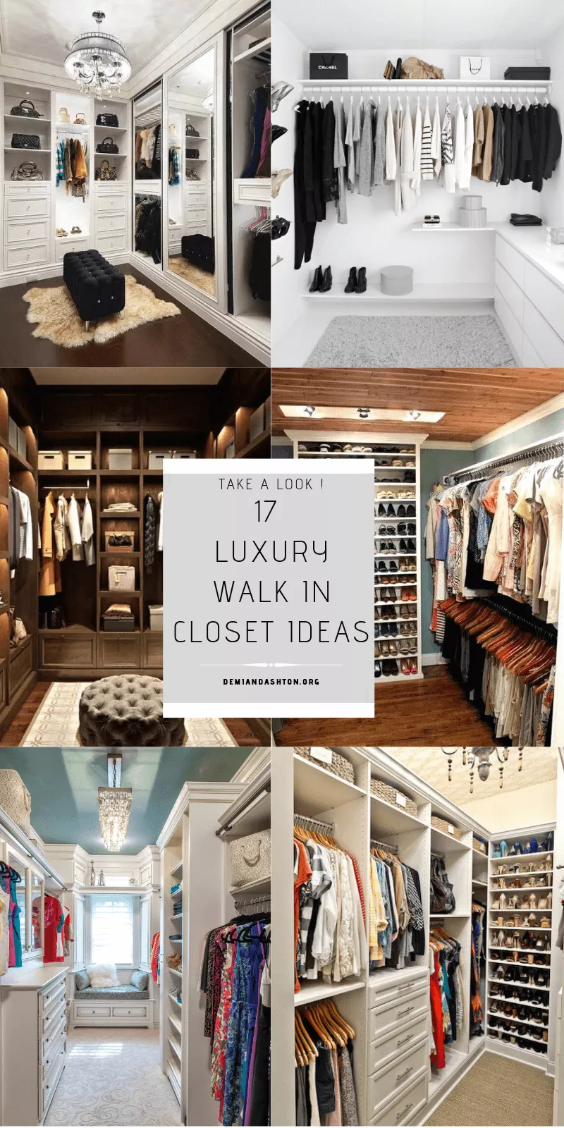 Luxury Walk In Closet Ideas